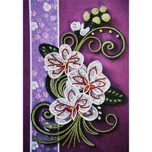 Charger l'image dans la galerie, Quilling Papier Fleurs Partielle Spécial Forme 30*40