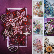 Charger l'image dans la galerie, Quilling Papier Fleurs Partielle Spécial Forme 30*40