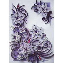 Charger l'image dans la galerie, Diamant - cristal strass - fleur