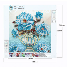 Charger l'image dans la galerie, Diamant cristal strass - fleur