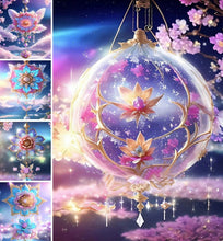 Charger l'image dans la galerie, Fleur pourpre campanule-Complète Diamond Painting