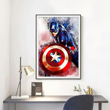 Charger l'image dans la galerie, Marvel Captain -Complet Diamond Painting 30*40cm