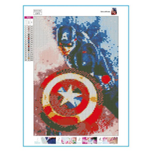 Charger l'image dans la galerie, Marvel Captain -Complet Diamond Painting 30*40cm