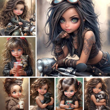 Charger l'image dans la galerie, (Multi-Taille Rond / Carré) Poupée de Dessin Animé-DP2