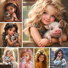 Charger l'image dans la galerie, (Multi-Taille Rond / Carré) Poupée de Dessin Animé-DP3