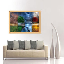 Charger l'image dans la galerie, Arbre - diamant rond complet - 30x40cm
