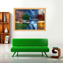 Charger l'image dans la galerie, Arbre - diamant rond complet - 30x40cm