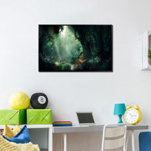 Charger l'image dans la galerie, Cerf de forêt - diamant rond complet - 30x40cm