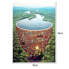 Charger l'image dans la galerie, Rivière - diamant rond complet - 40x30cm