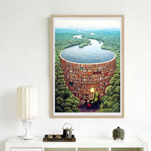 Charger l'image dans la galerie, Rivière - diamant rond complet - 40x30cm