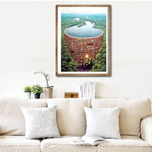 Charger l'image dans la galerie, Rivière - diamant rond complet - 40x30cm