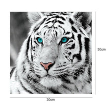 Charger l'image dans la galerie, Tête de tigre - diamant rond complet - 30x30cm