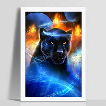 Charger l'image dans la galerie, Panther - diamant rond complet - 30x40cm