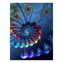 Charger l'image dans la galerie, Point de fleur fluorescent - diamant rond complet - 30x40cm