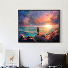 Charger l'image dans la galerie, Ciel de couleur - diamant rond complet - 40x30cm