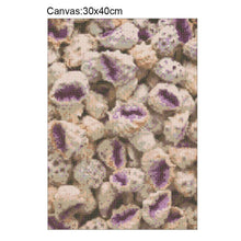 Charger l'image dans la galerie, Ensemble conque - diamant rond complet - 30x40cm