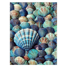 Charger l'image dans la galerie, Shell - diamant rond complet - 30x37cm