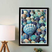 Charger l'image dans la galerie, Shell - diamant rond complet - 30x37cm