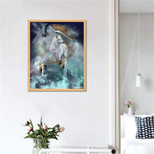 Charger l'image dans la galerie, Loup - diamant rond complet - 30x35cm