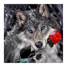 Charger l'image dans la galerie, wolf- Round Diamond Painting 30*30