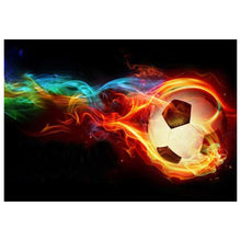 Charger l'image dans la galerie, Football - diamant rond complet - 30x40cm