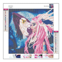 Charger l'image dans la galerie, Nature - diamant rond complet - 30x30cm