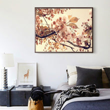 Charger l'image dans la galerie, Fleur de plexus - diamant rond complet - 40x30cm