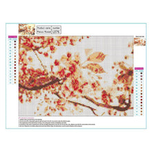 Charger l'image dans la galerie, Fleur de plexus - diamant rond complet - 40x30cm