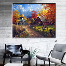 Charger l'image dans la galerie, Décor - diamant rond complet - 30x25cm