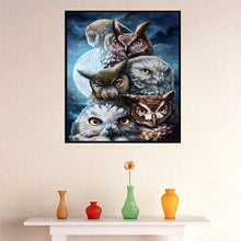 Charger l'image dans la galerie, Oiseau - diamant rond complet - 40x30cm