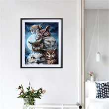 Charger l'image dans la galerie, Oiseau - diamant rond complet - 40x30cm