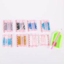 Charger l'image dans la galerie, 5pcs/set sweet home - peinture en diamant ronde - 95x45cm