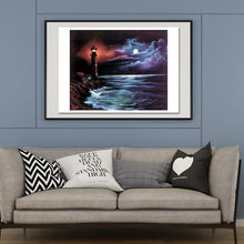 Charger l'image dans la galerie, Phare - diamant rond complet - 40x30cm