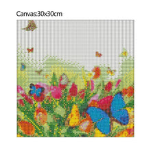 Charger l'image dans la galerie, Papillon - diamant rond complet - 30x30cm