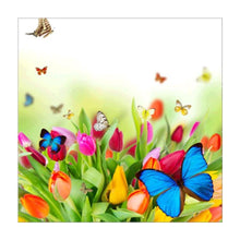 Charger l'image dans la galerie, Papillon - diamant rond complet - 30x30cm