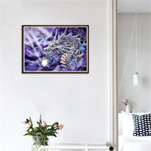 Charger l'image dans la galerie, Dragon - peinture en diamant complet - 30x40cm