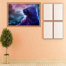Charger l'image dans la galerie, Tigre - diamant rond complet - 30x40cm