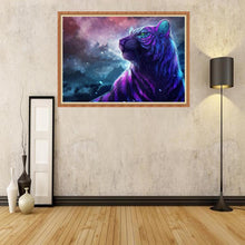 Charger l'image dans la galerie, Tigre - diamant rond complet - 30x40cm
