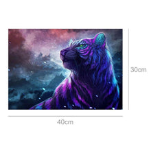 Charger l'image dans la galerie, Tigre - diamant rond complet - 30x40cm