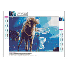 Charger l'image dans la galerie, Gardien - diamant rond complet - 40x30cm