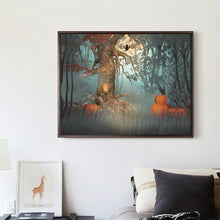 Charger l'image dans la galerie, Halloween - diamant rond complet - 40x30cm