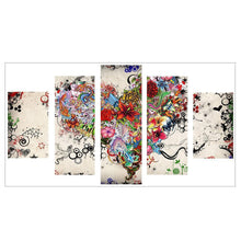 Charger l'image dans la galerie, Coeur - en forme 5 - photos - diamant rond complet - 95x45cm