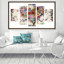 Charger l'image dans la galerie, Coeur - en forme 5 - photos - diamant rond complet - 95x45cm