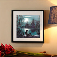 Charger l'image dans la galerie, Beauté de la lune - peinture en diamant complet - 30x30cm