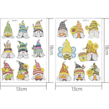 Charger l'image dans la galerie, 2pcs Halloween DIY Diamant Dessin Autocollants