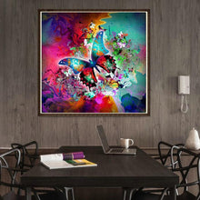 Charger l'image dans la galerie, Papillon - diamant rond complet - 30x30cm