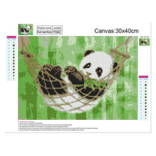 Charger l'image dans la galerie, Panda - peinture en diamant complet - 30x40cm