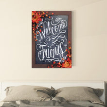 Charger l'image dans la galerie, Bienvenue amis - diamant rond complet - 30x40cm