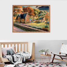 Charger l'image dans la galerie, Patio - diamant rond complet - 40x30cm