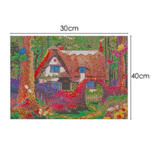 Charger l'image dans la galerie, Cottage - diamant rond complet - 40x30cm